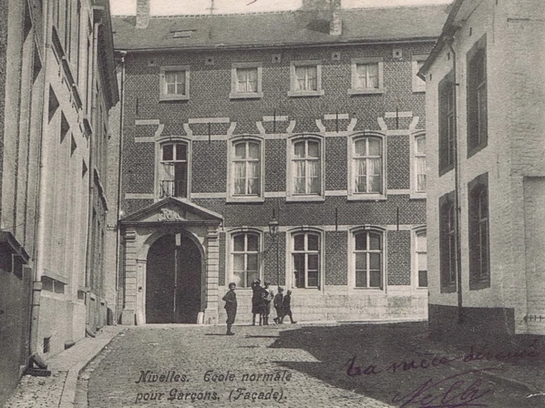 Façade de l’École Normale (ancien séminaire), vers 1900