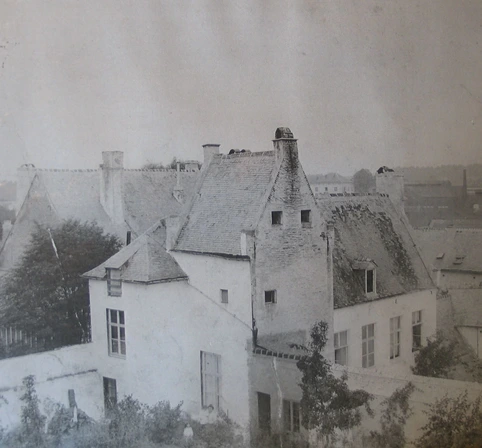 Vue aérienne de l’ensemble architectural
