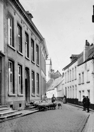 Ancien refuge de l’abbaye d’Aywières vers 1910